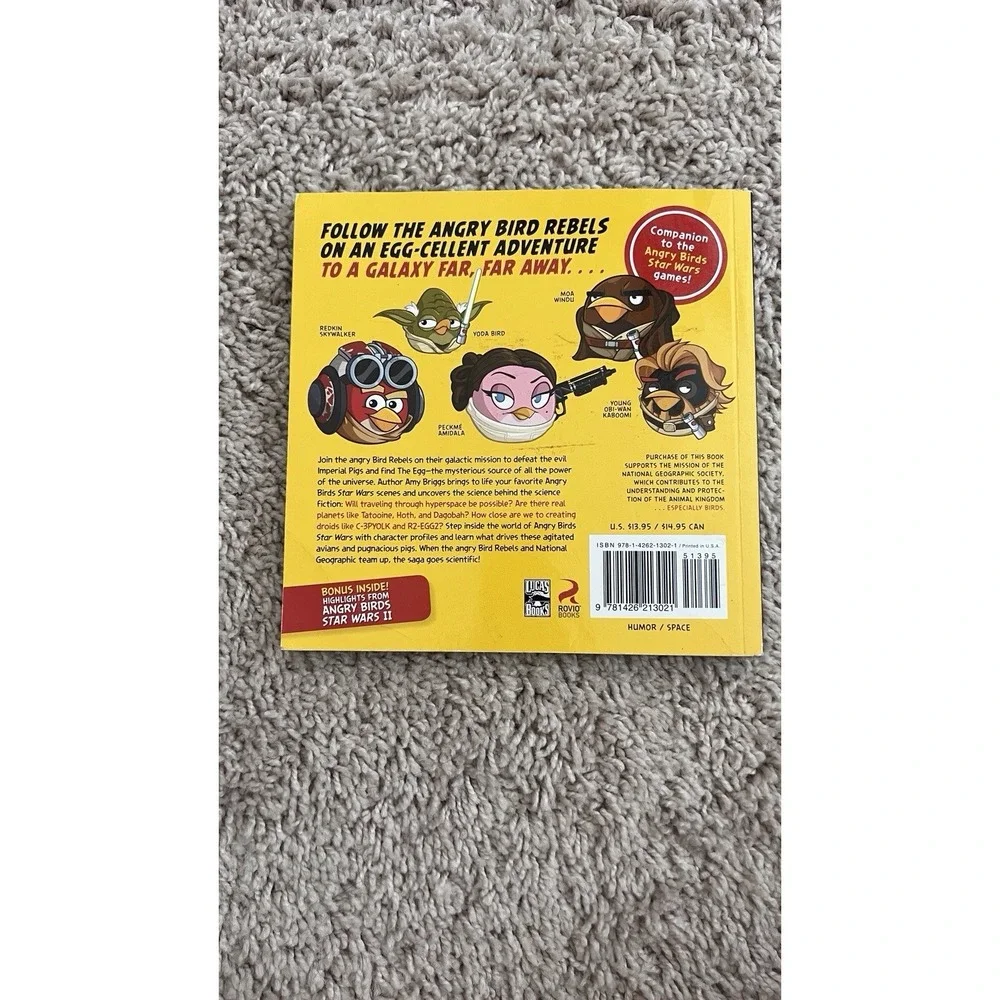 National Geographic Angry Birds Star Wars The Science Behind The Saga Amy Briggs
